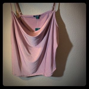 “Old rose” pink wild fable spaghetti strap top